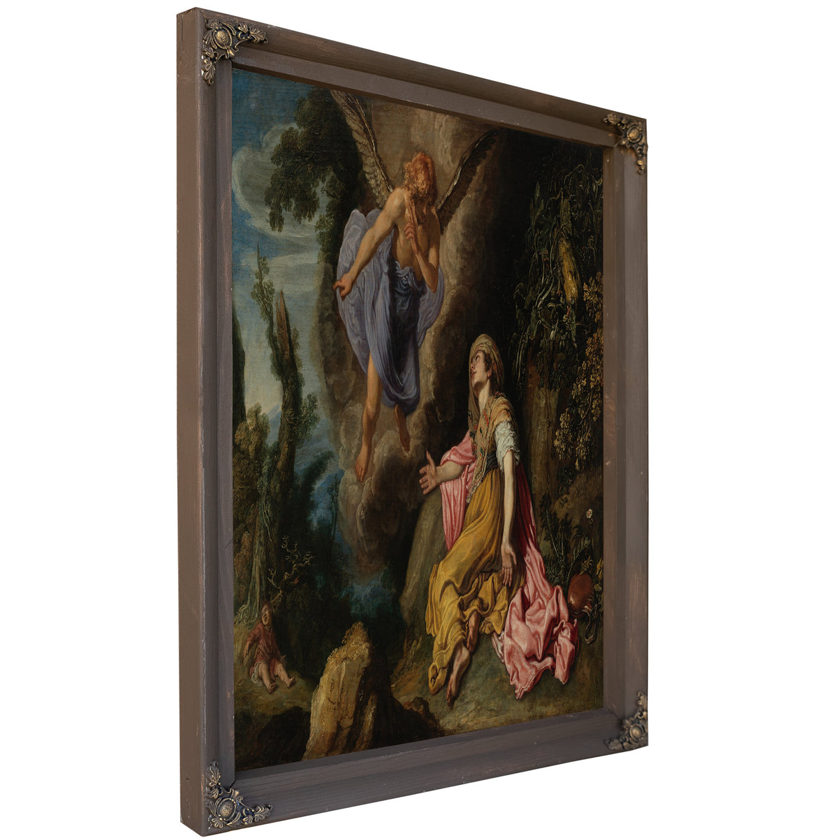 Hagar And The Angel 3 By Pieter Lastman