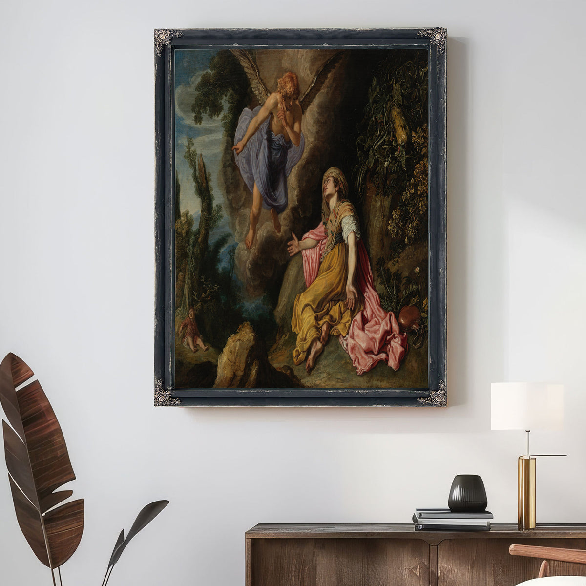 Hagar And The Angel 3 By Pieter Lastman