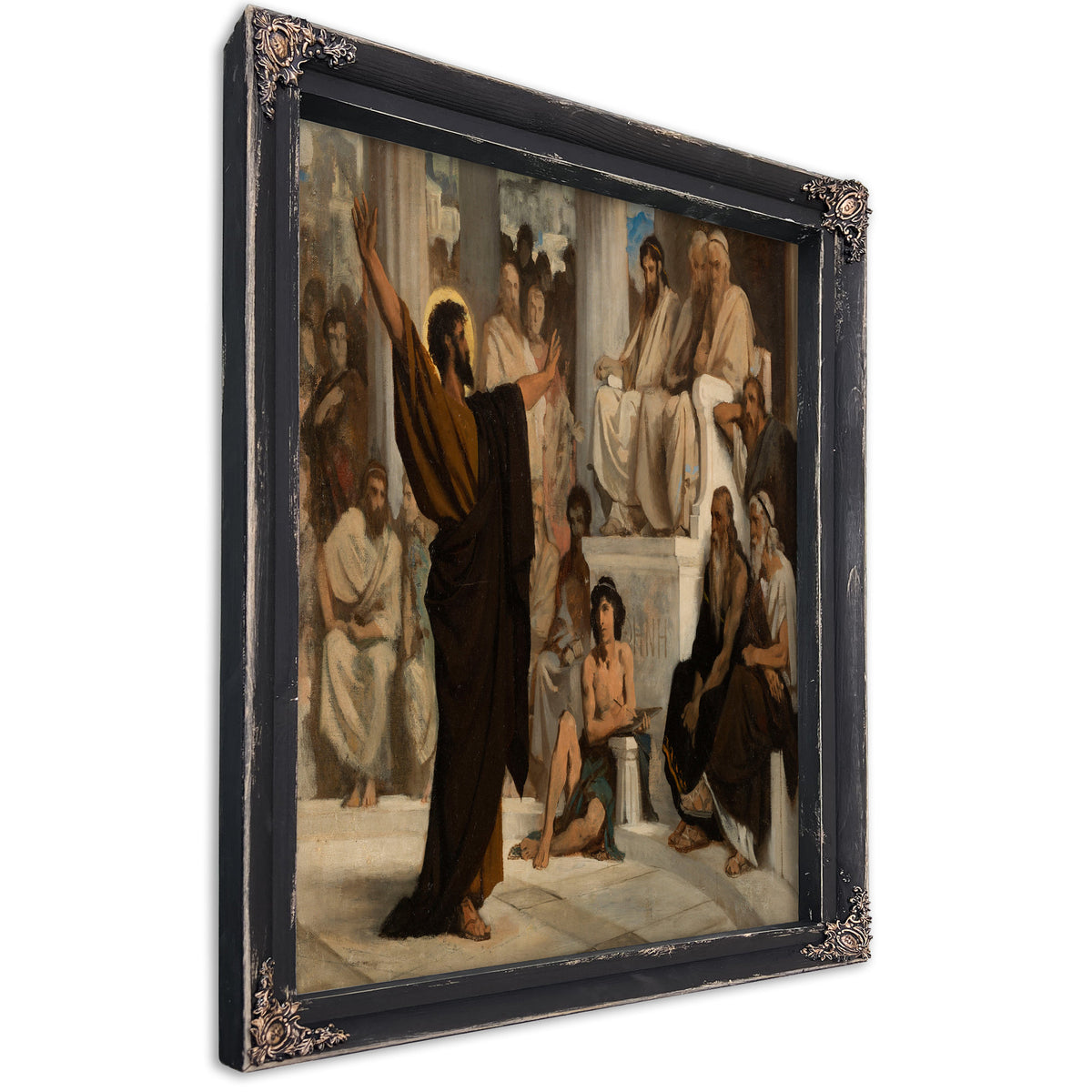 Saint Paul Lareopage By Edouard Bernard Debat-Ponsan