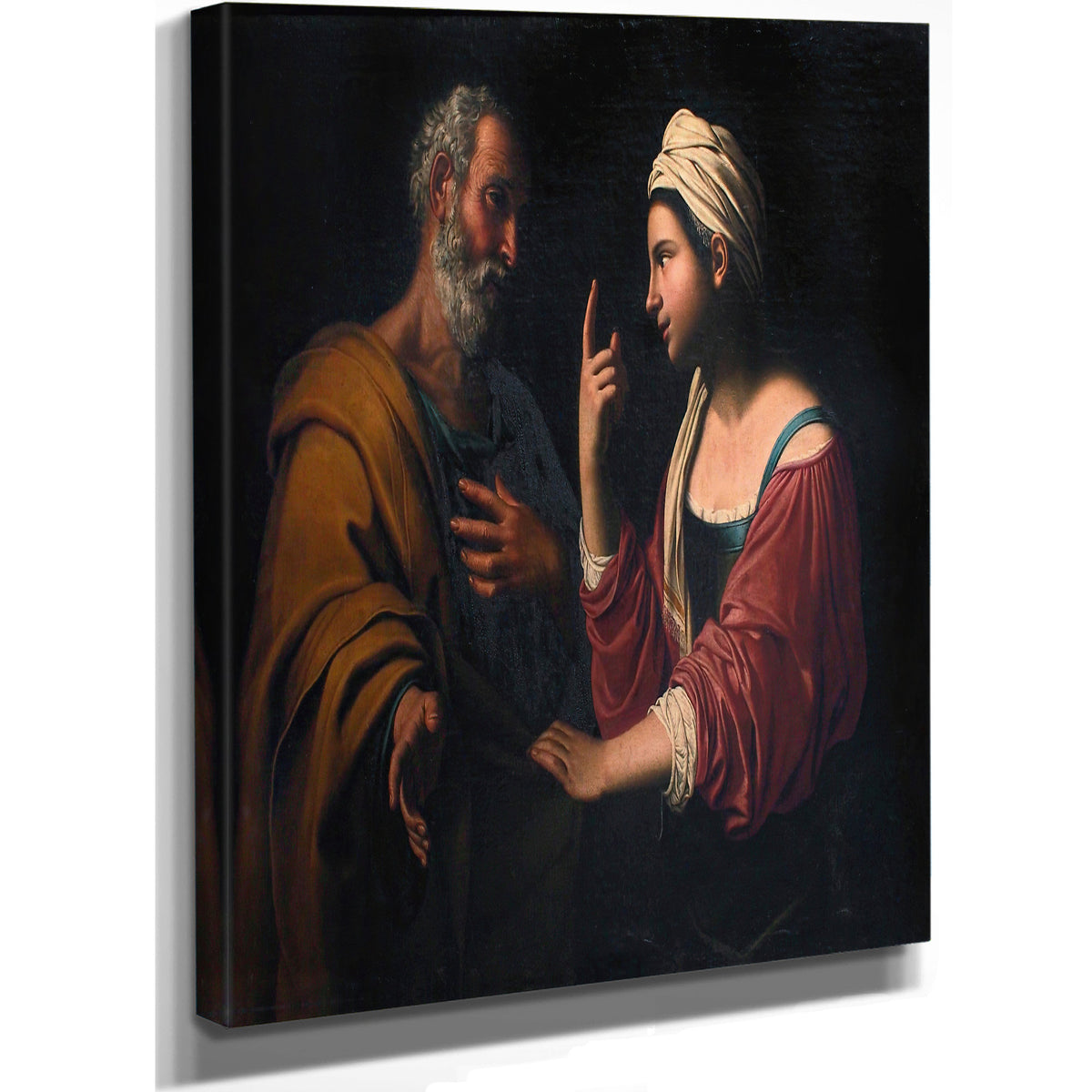 The Denial Of Saint Peter 3 By Antiveduto Gramatica