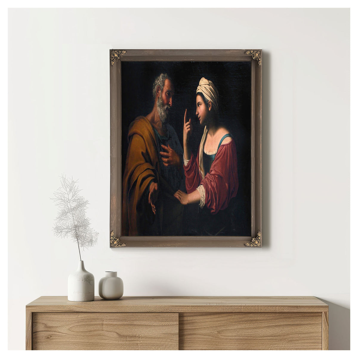 The Denial Of Saint Peter 3 By Antiveduto Gramatica