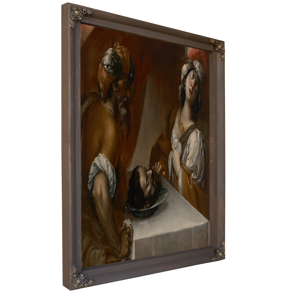 Herod And Herodias With The Head Of Saint John The Baptist By Giovanni Stefano Danedi