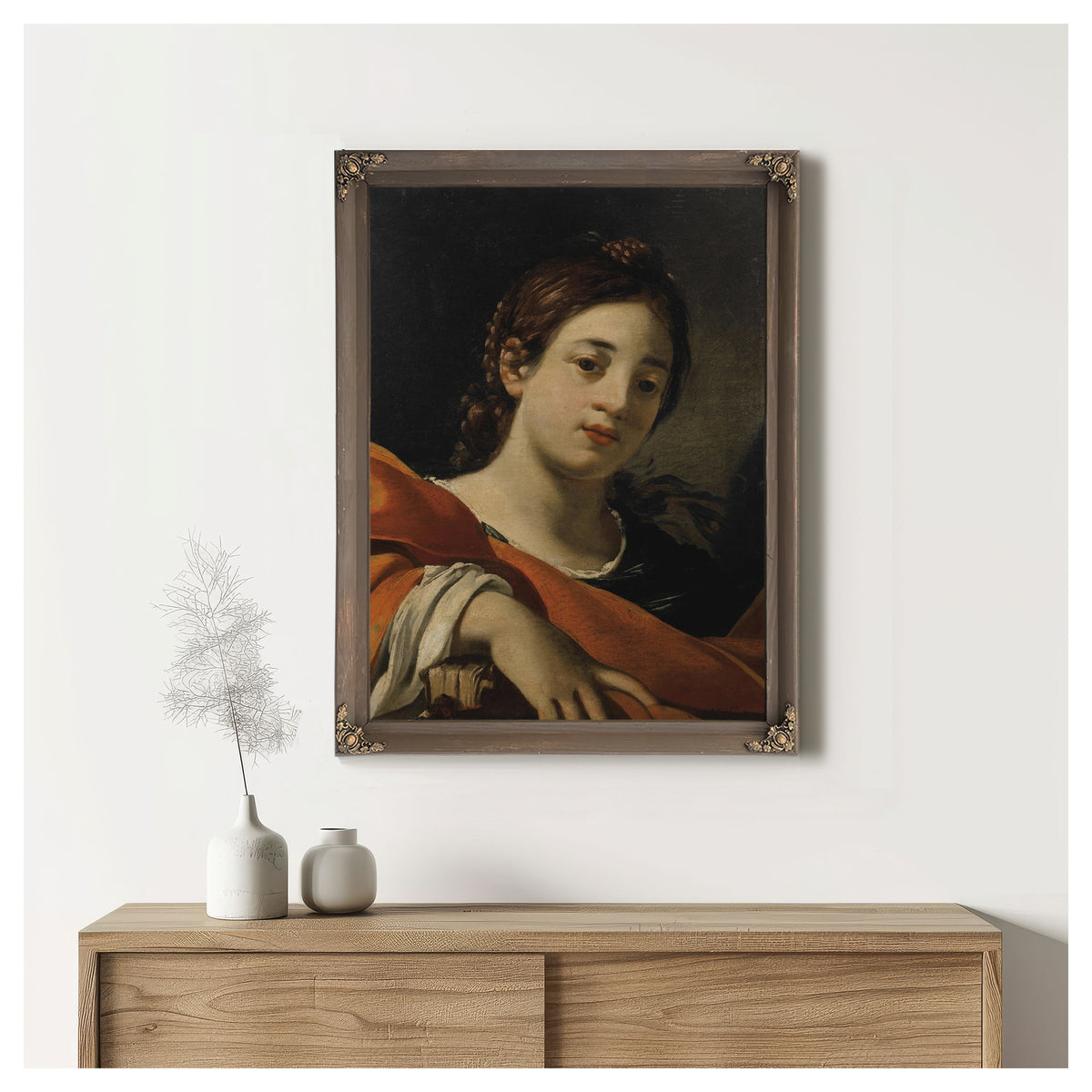 Tete De Sainte By Charles Mellin