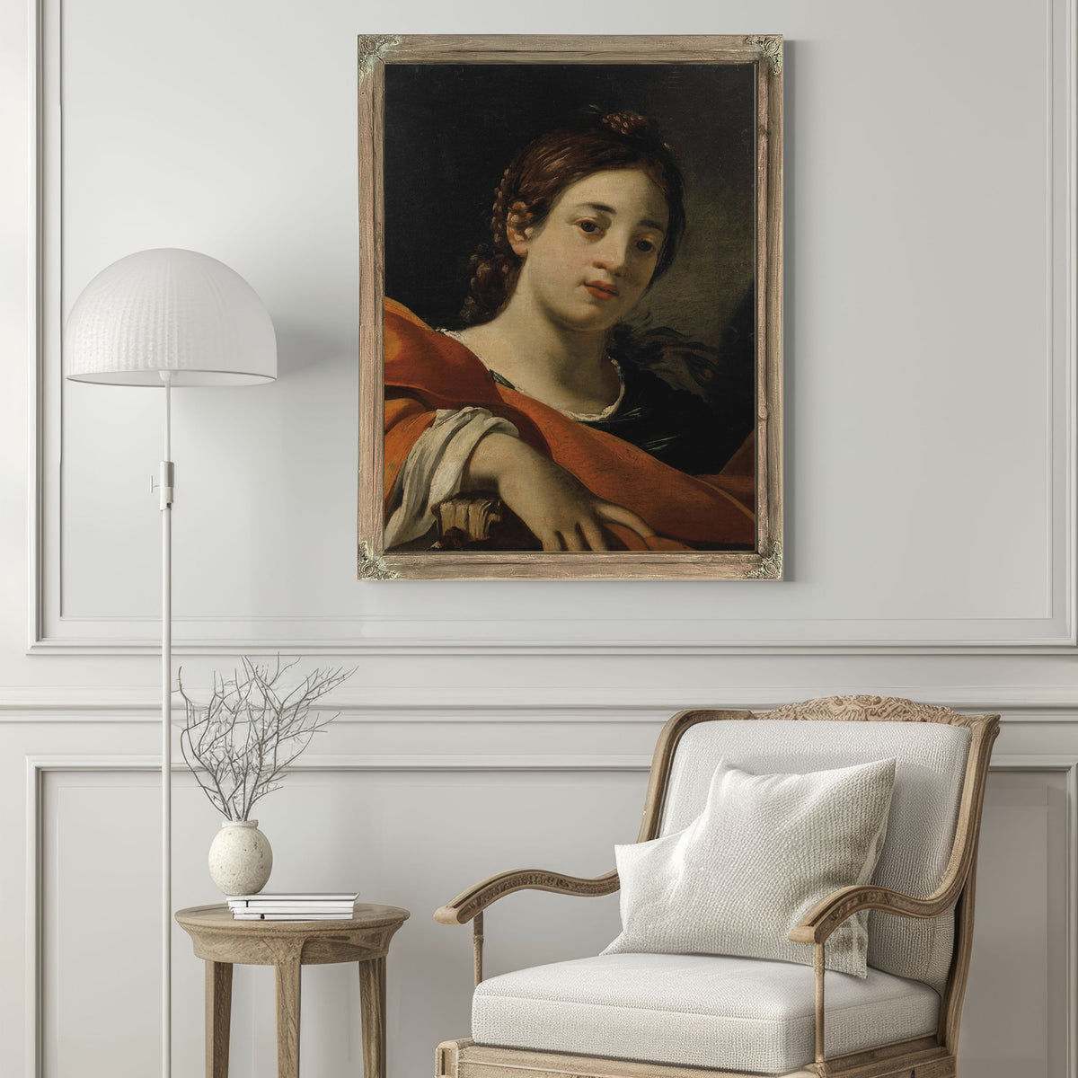 Tete De Sainte By Charles Mellin