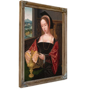 A Lady Reading Saint Mary Magdalene By Master of the Female Half-Lengths