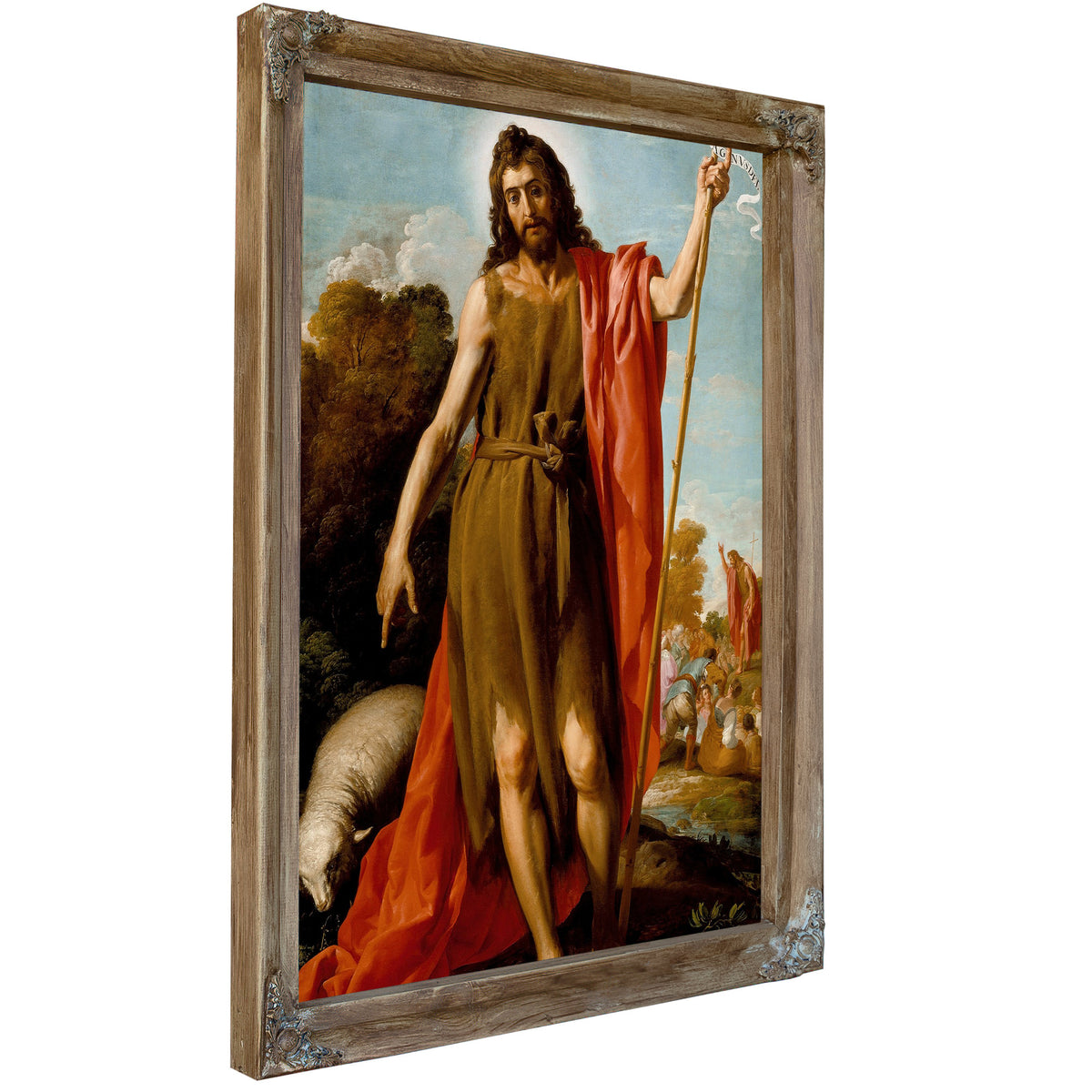 Saint John The Baptist In The Wilderness 5 By José Leonardo
