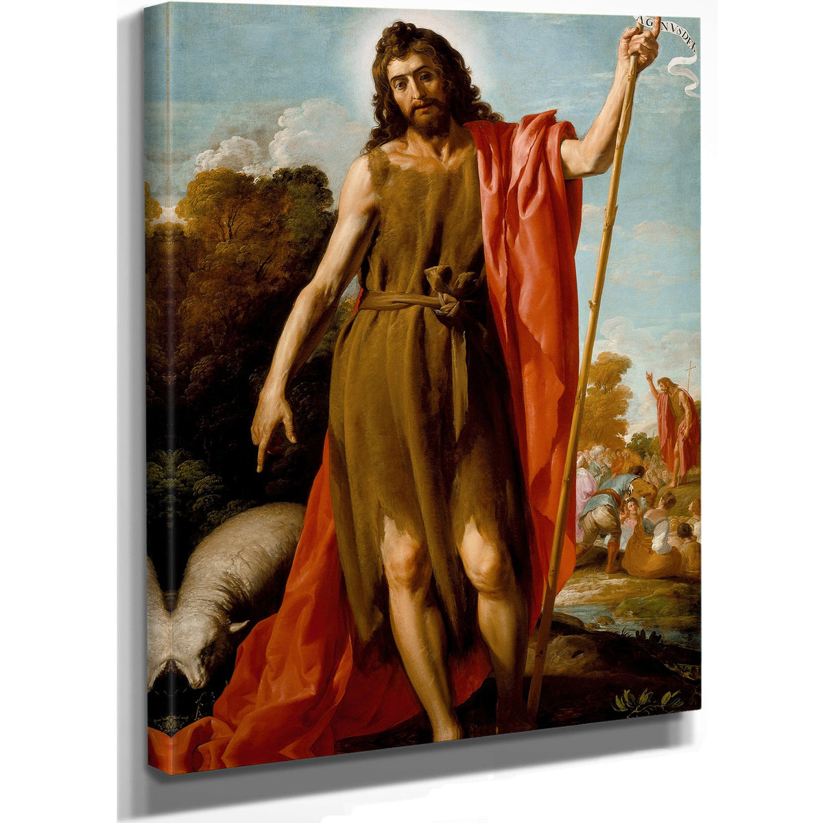 Saint John The Baptist In The Wilderness 5 By José Leonardo