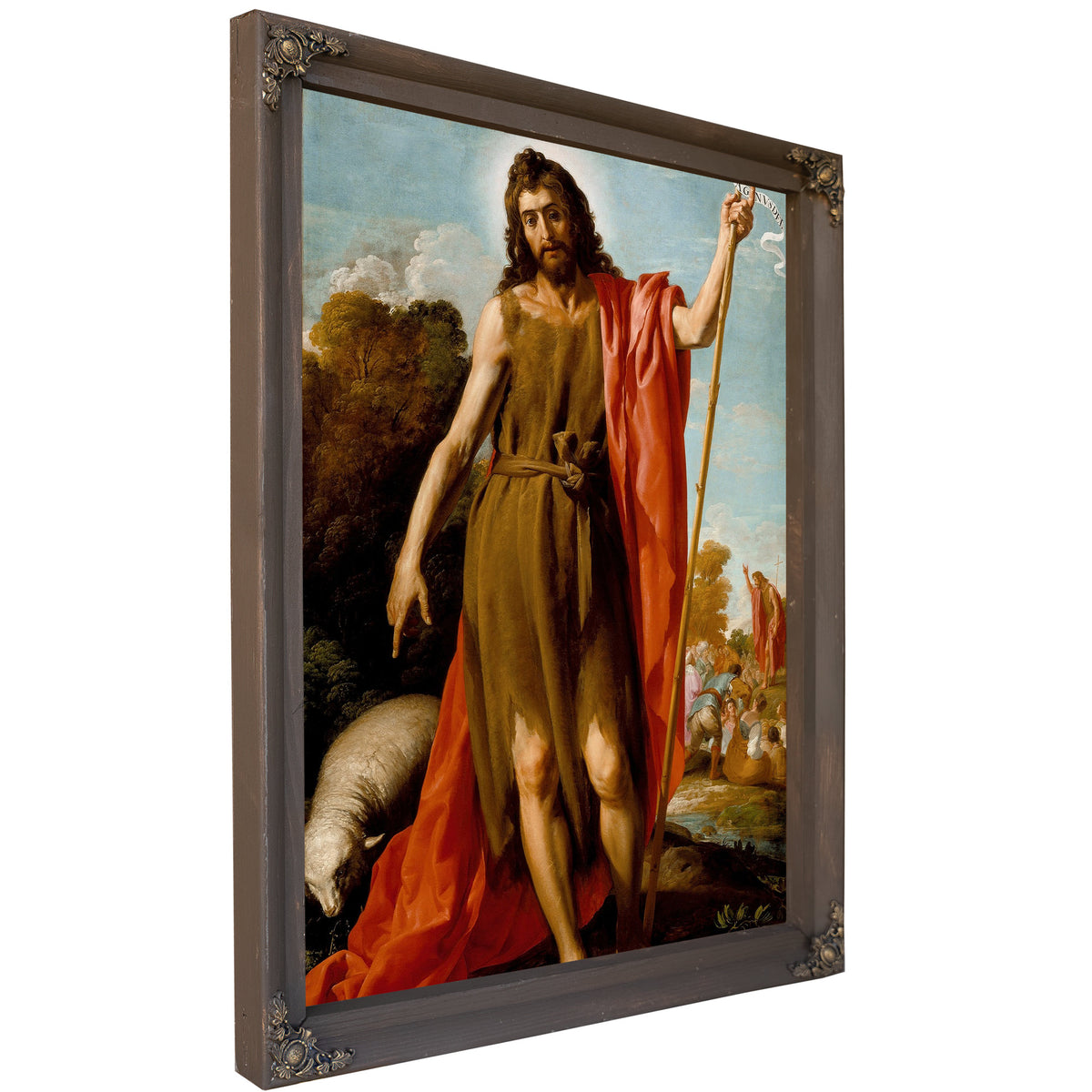 Saint John The Baptist In The Wilderness 5 By José Leonardo