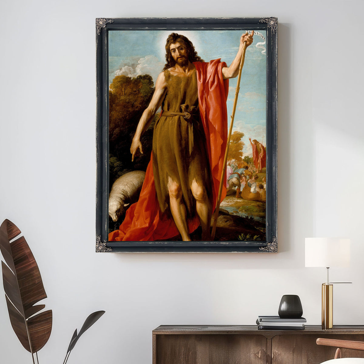 Saint John The Baptist In The Wilderness 5 By José Leonardo