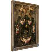 Saint Ignatius Surrounded By A Garland Of Flowers By Jan van Balen