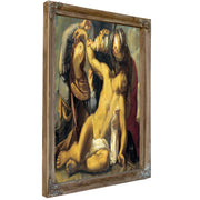 Saint Sebastian Being Cured By Saint Irene And A Servant By Carracci School