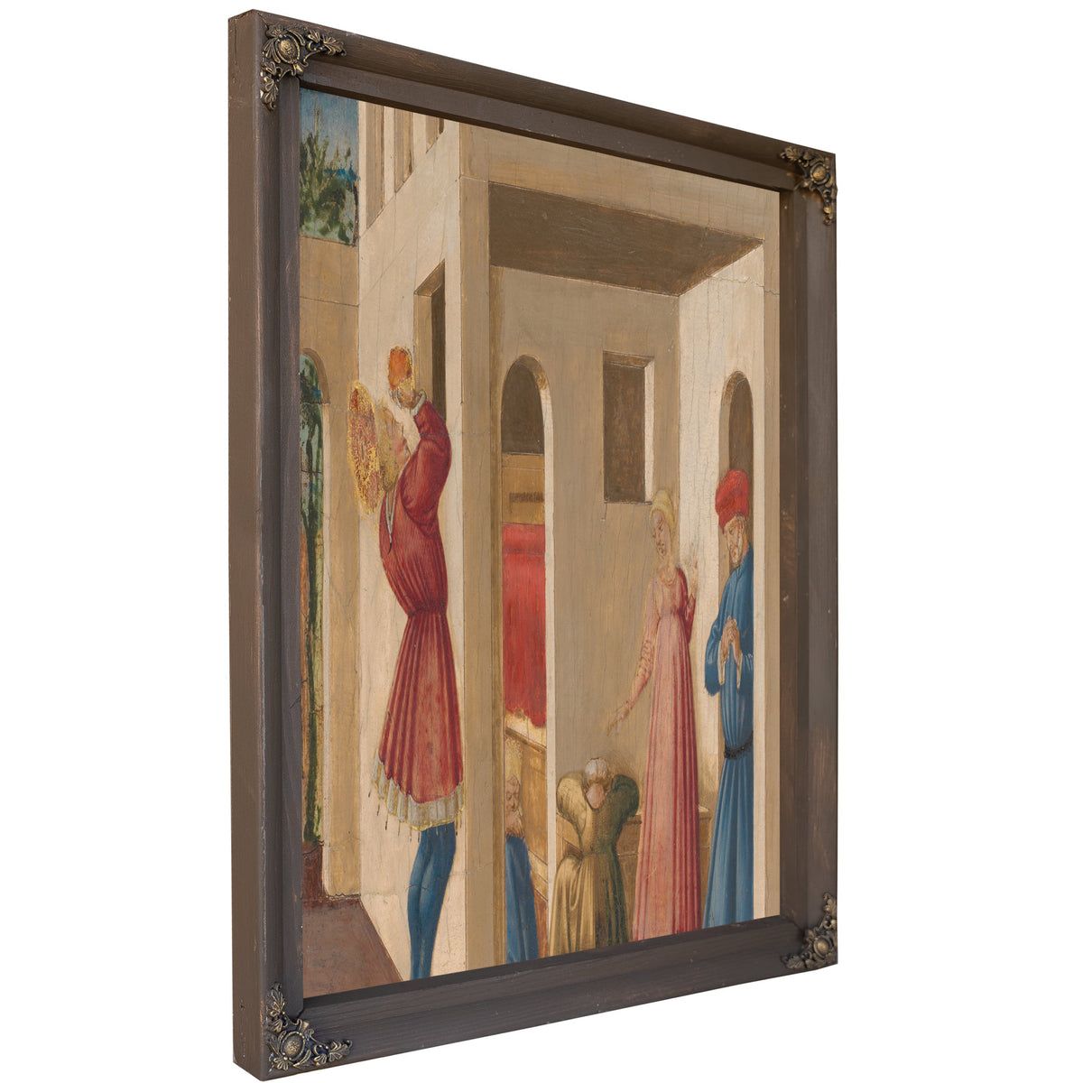 A Scene From The Legend Of Saint Nicholas Of Bari By Neri di Bicci