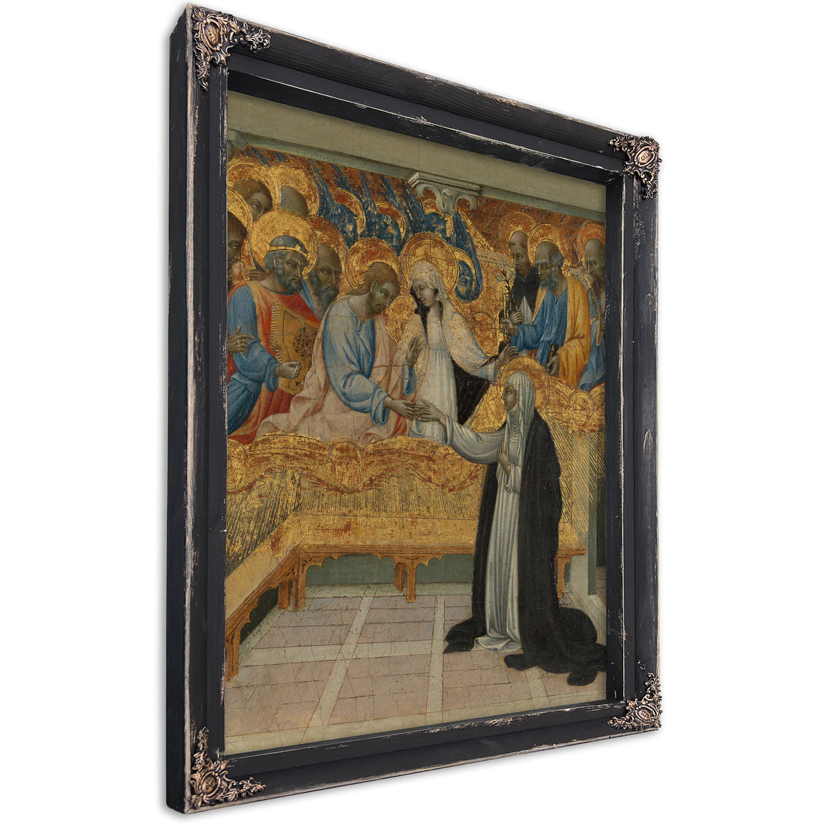 The Mystic Marriage Of Saint Catherine Of Siena By Giovanni di Paolo