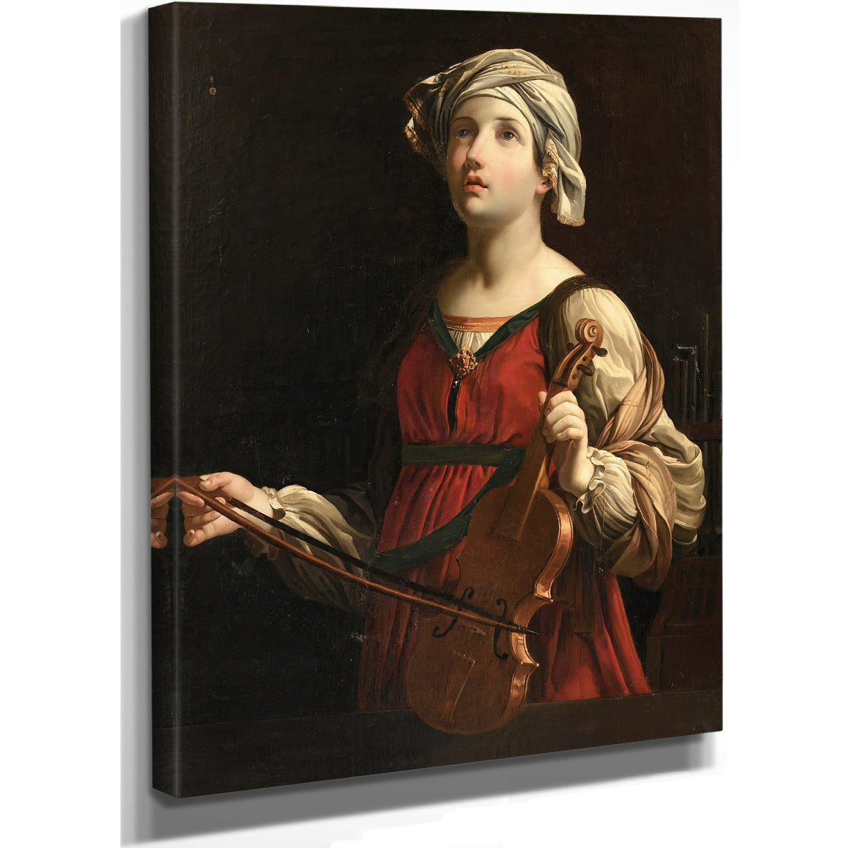 Saint Cecil By After Guido Reni