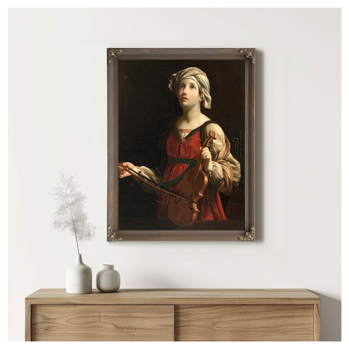 Saint Cecil By After Guido Reni