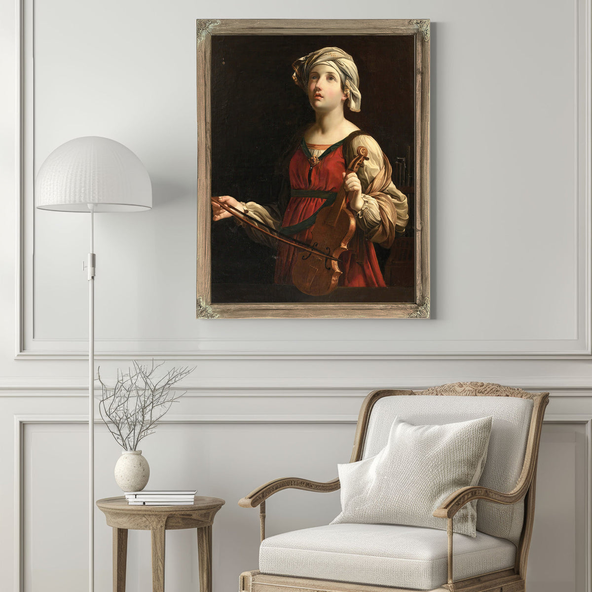 Saint Cecil By After Guido Reni