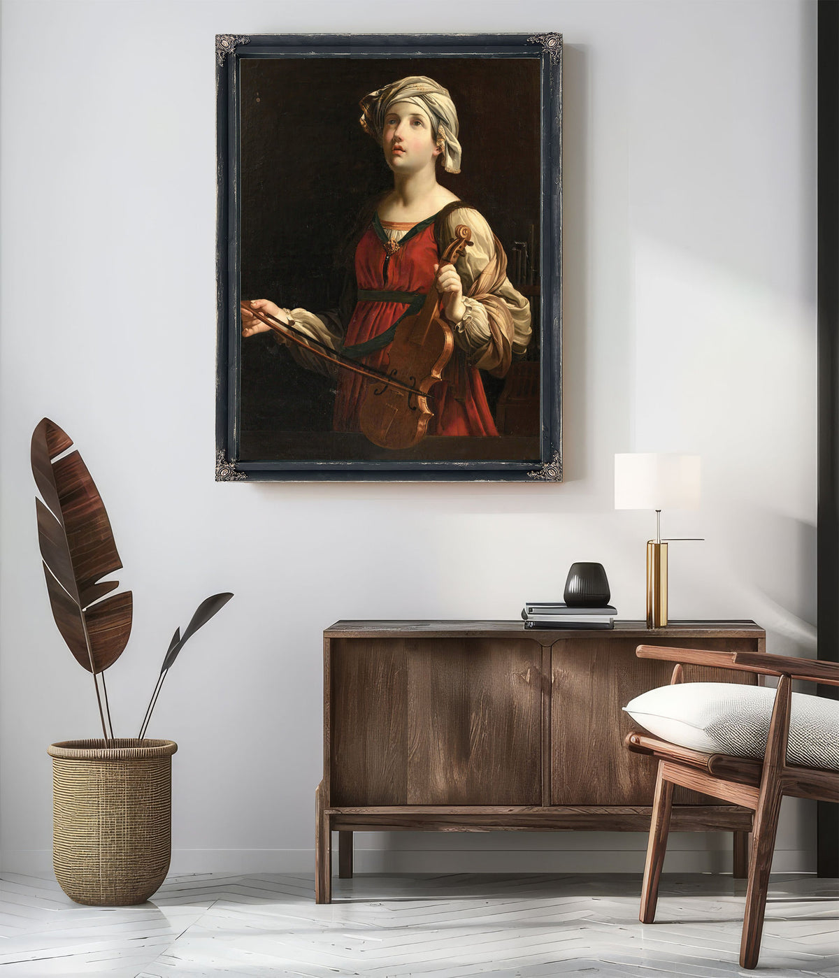 Saint Cecil By After Guido Reni