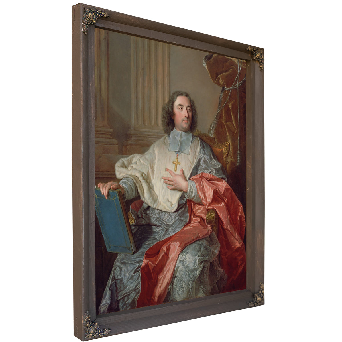 Charles De Saint Albinarchbishop Of Cambrai By Hyacinthe Rigaud