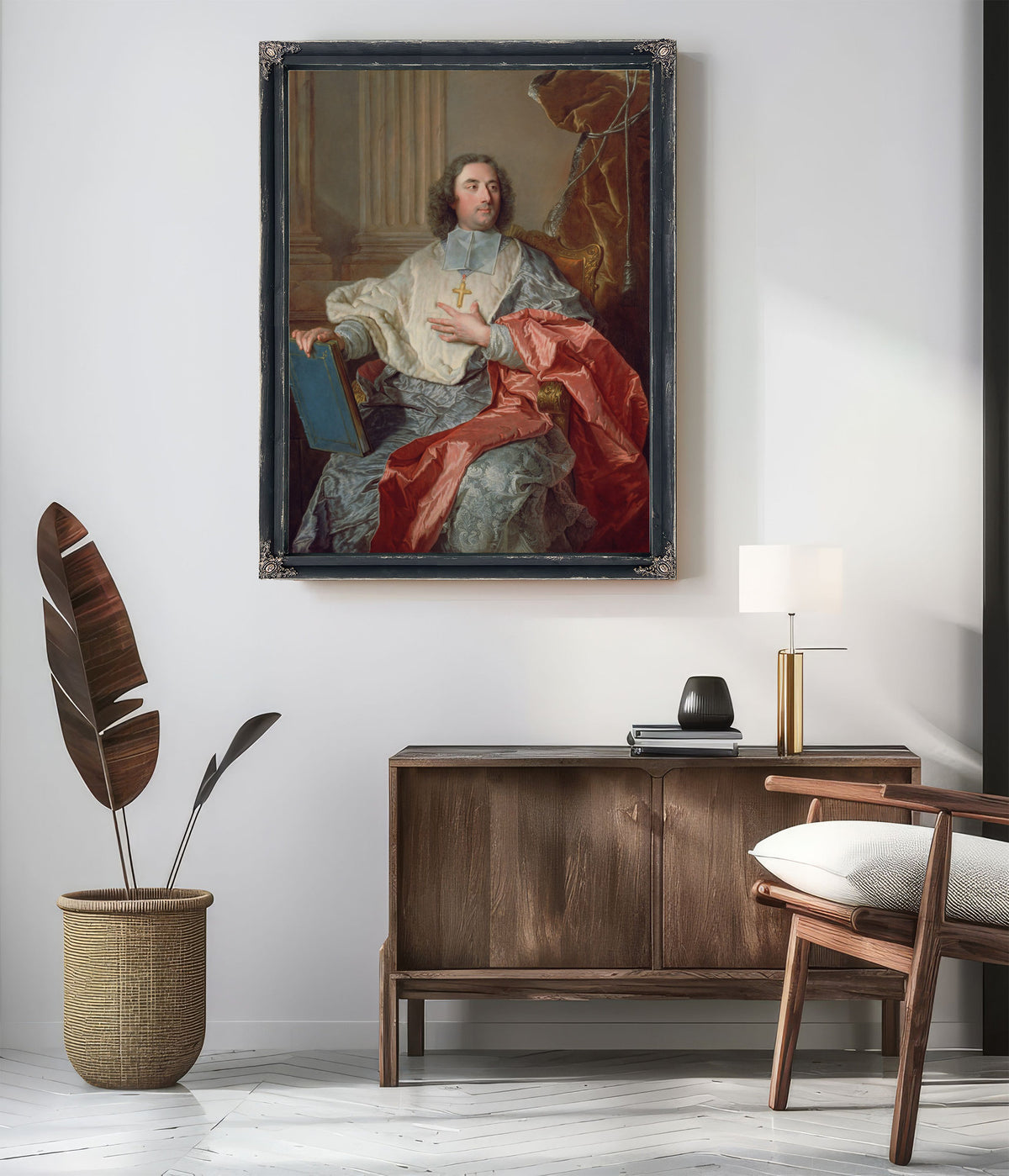 Charles De Saint Albinarchbishop Of Cambrai By Hyacinthe Rigaud
