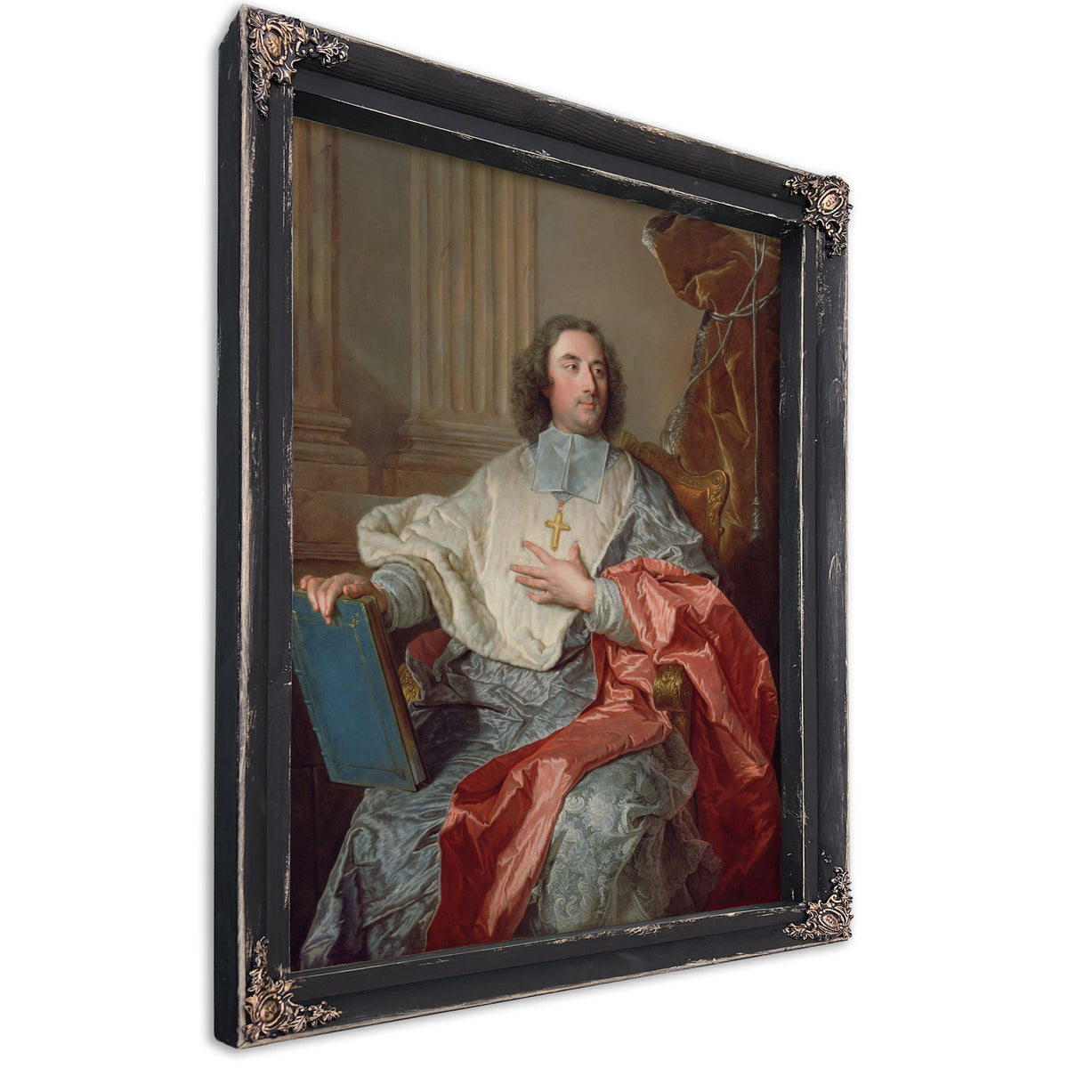 Charles De Saint Albinarchbishop Of Cambrai By Hyacinthe Rigaud