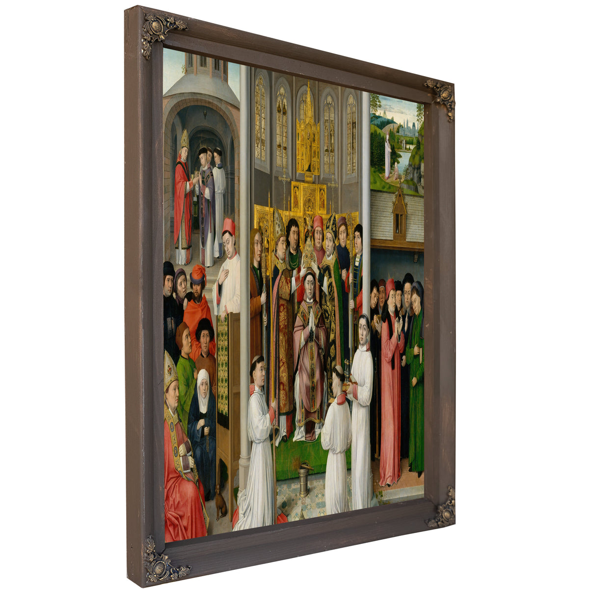 Scenes From The Life Of Saint Augustine Of Hippo By Master of Saint Augustine