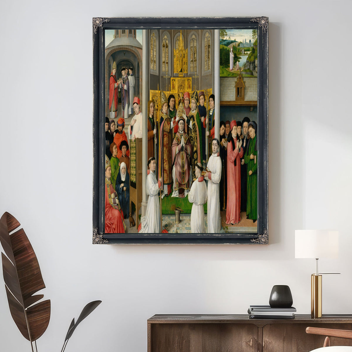 Scenes From The Life Of Saint Augustine Of Hippo By Master of Saint Augustine