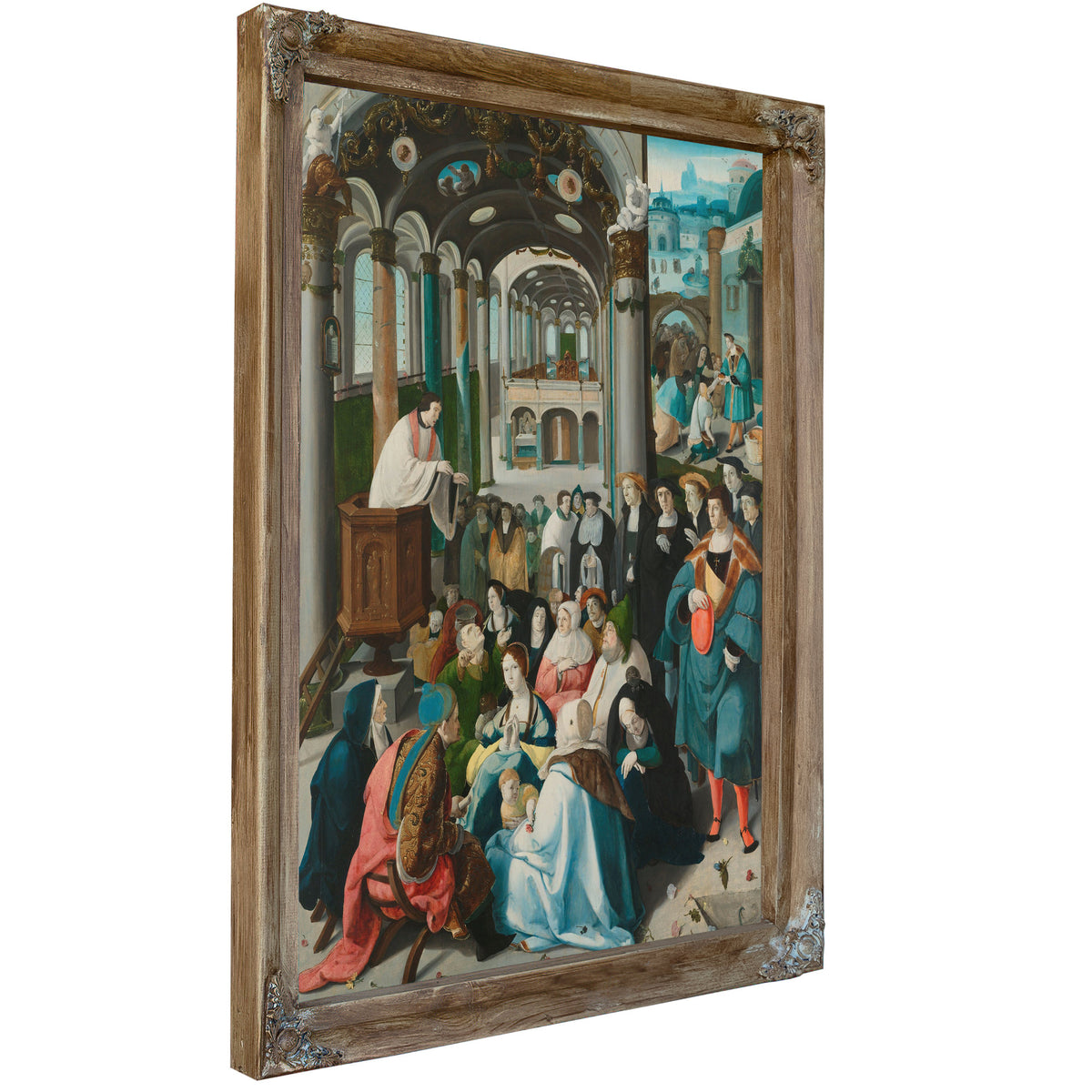 The Calling Of Saint Anthony By Aertgen Claesz van Leyden