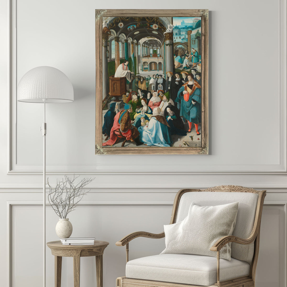 The Calling Of Saint Anthony By Aertgen Claesz van Leyden