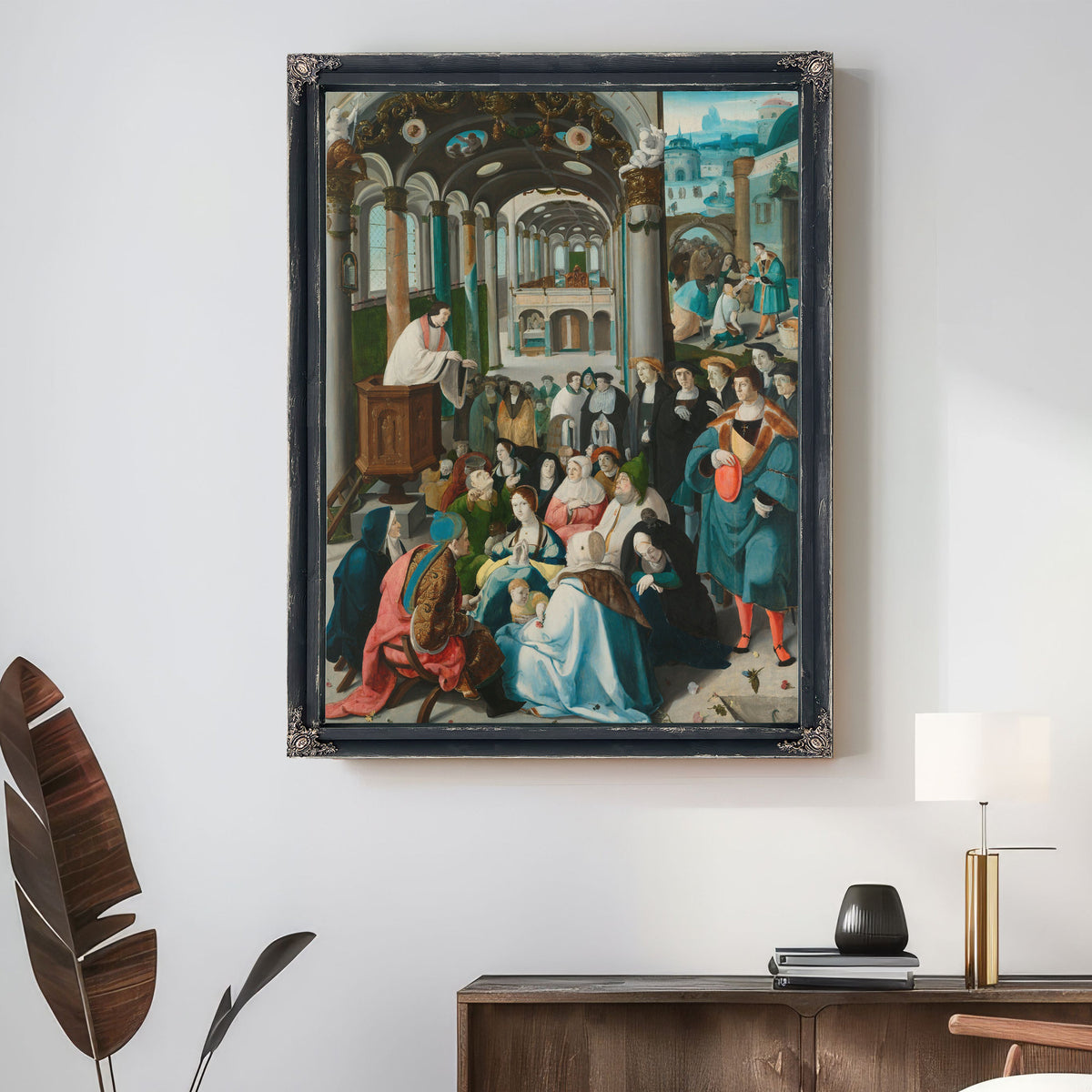 The Calling Of Saint Anthony By Aertgen Claesz van Leyden