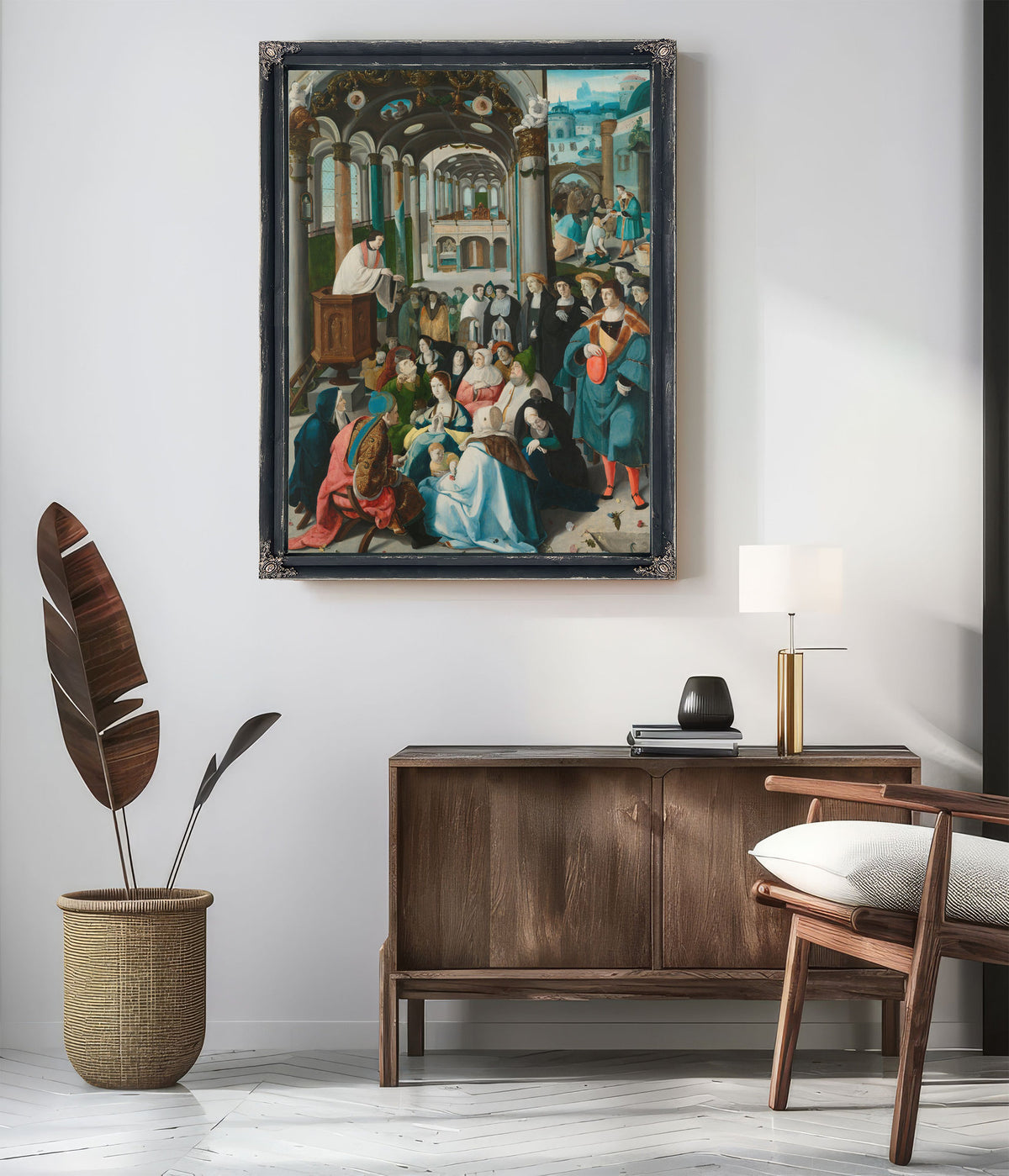 The Calling Of Saint Anthony By Aertgen Claesz van Leyden