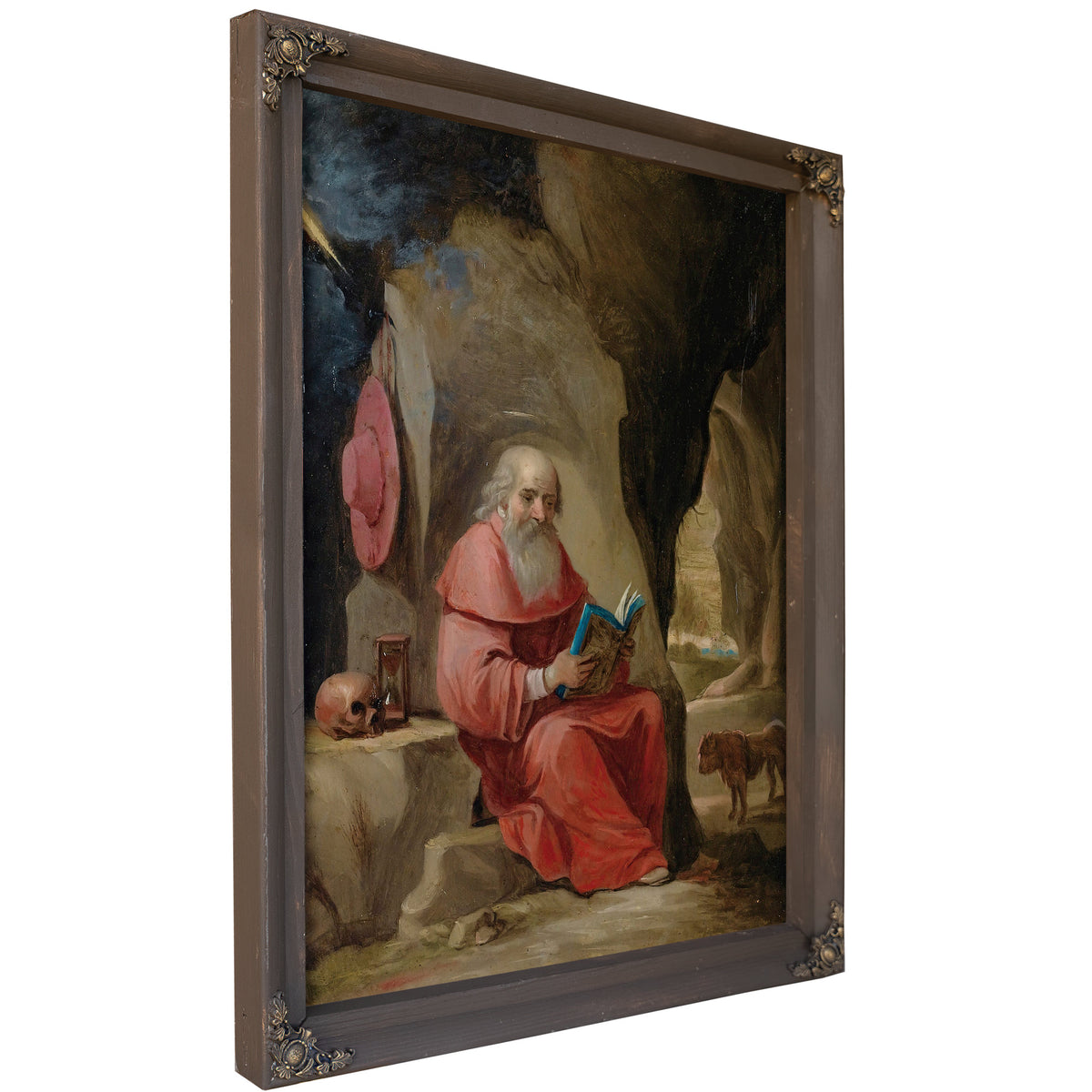 Saint Jerome 12 By Circle Of David Teniers
