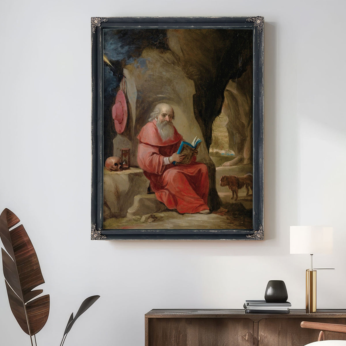 Saint Jerome 12 By Circle Of David Teniers