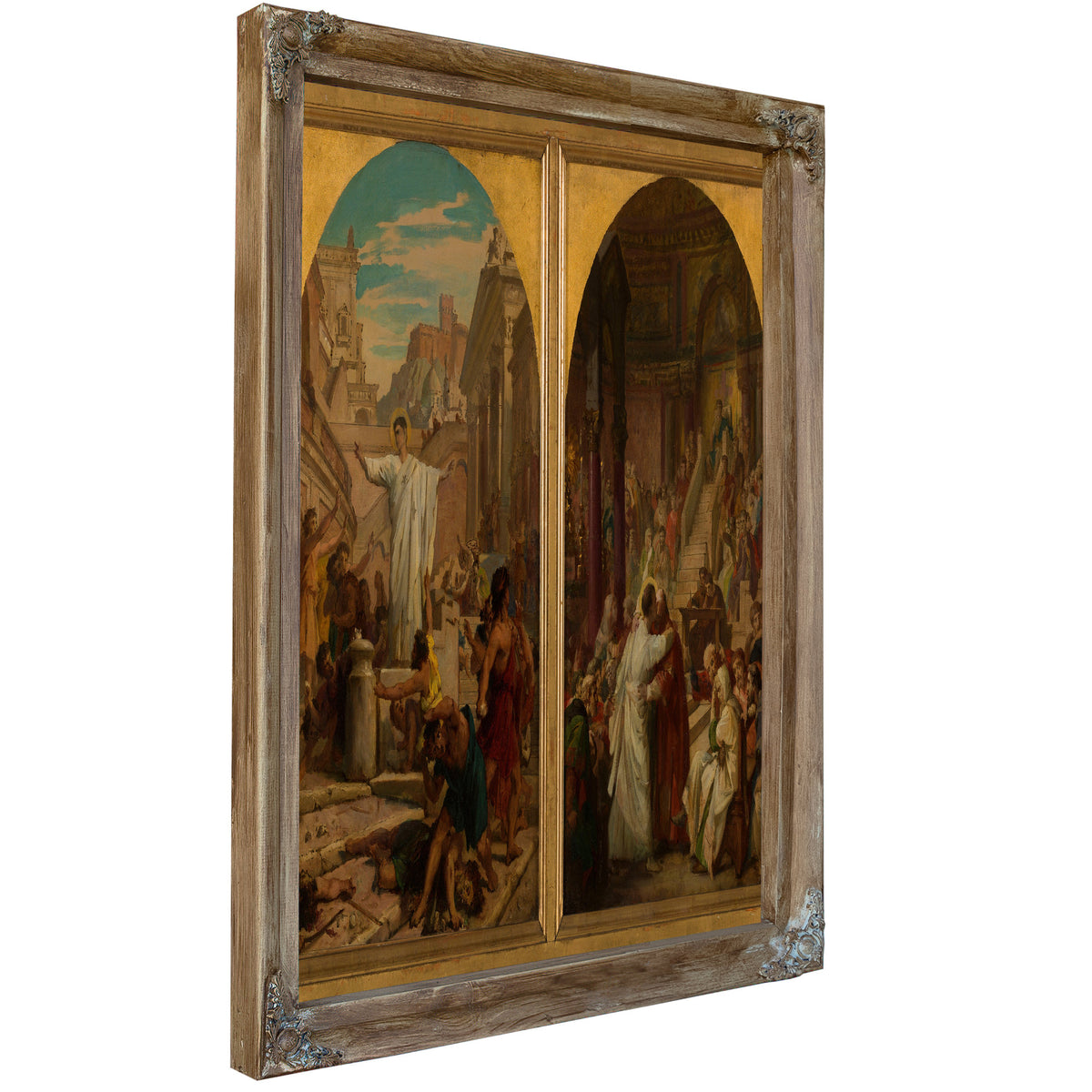 Saint Augustin Au Concile De Carthage Reconcilie Les Catholiques Et Les Donatist By Jules-Eugène Lenepveu