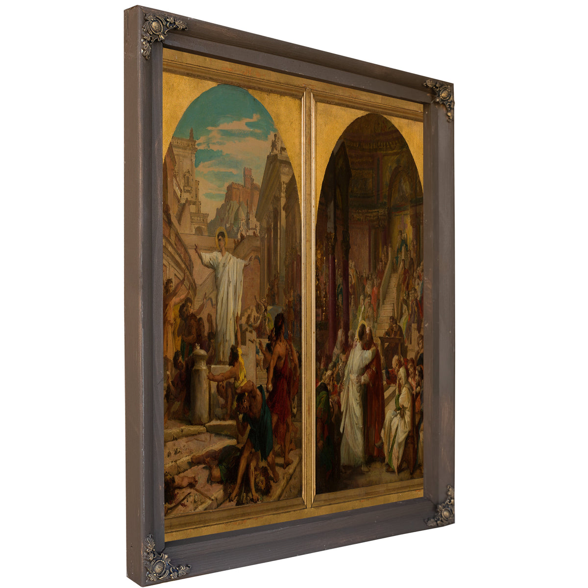 Saint Augustin Au Concile De Carthage Reconcilie Les Catholiques Et Les Donatist By Jules-Eugène Lenepveu