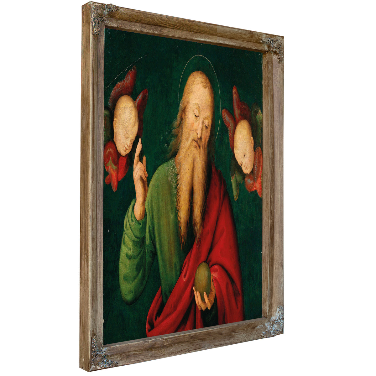 God The Father With Angels 2 By Giannicola di Paolo