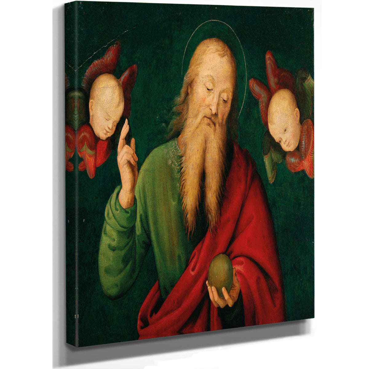 God The Father With Angels 2 By Giannicola di Paolo