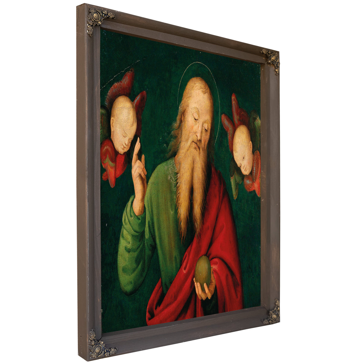 God The Father With Angels 2 By Giannicola di Paolo