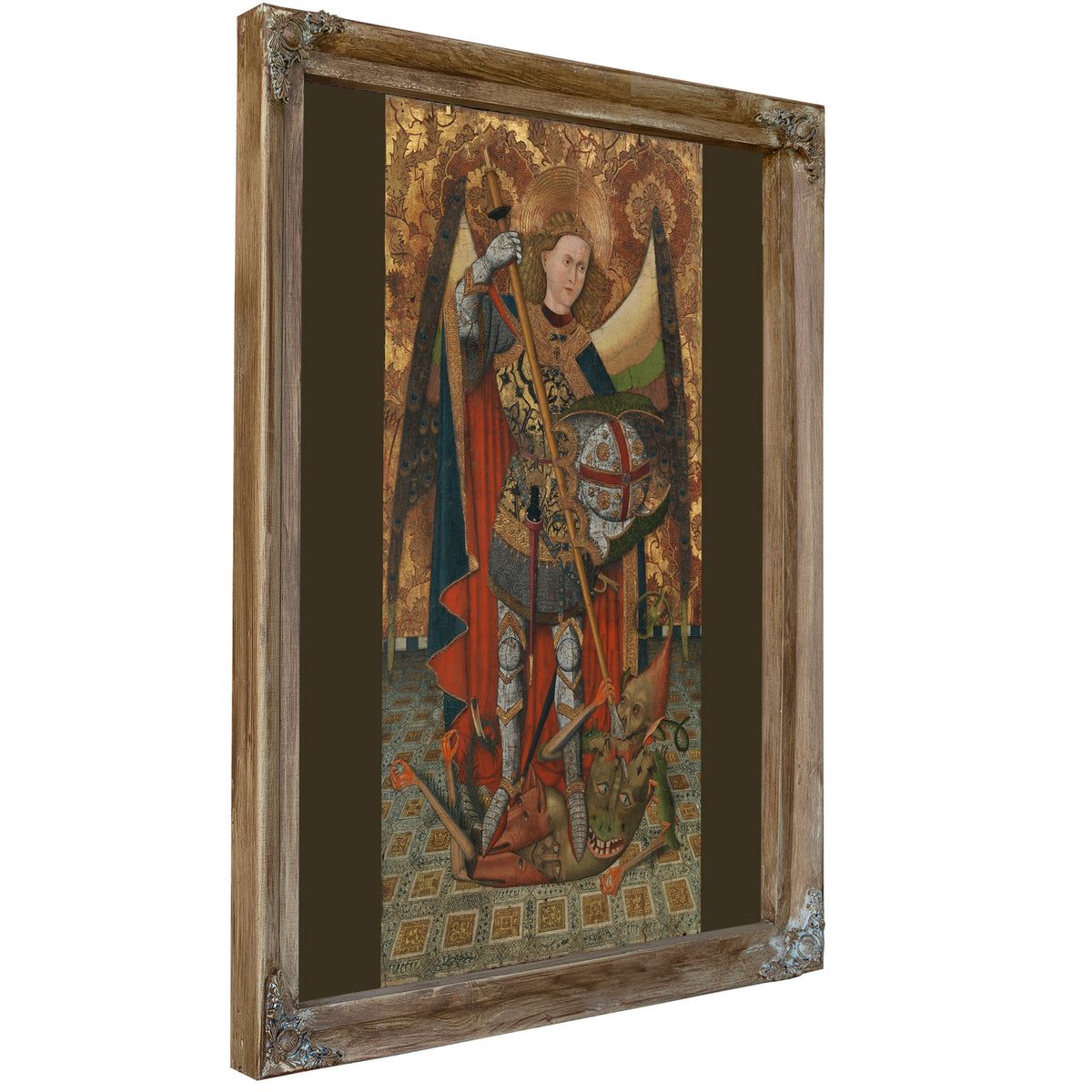 Saint Michael 5 By Master of Belmonte