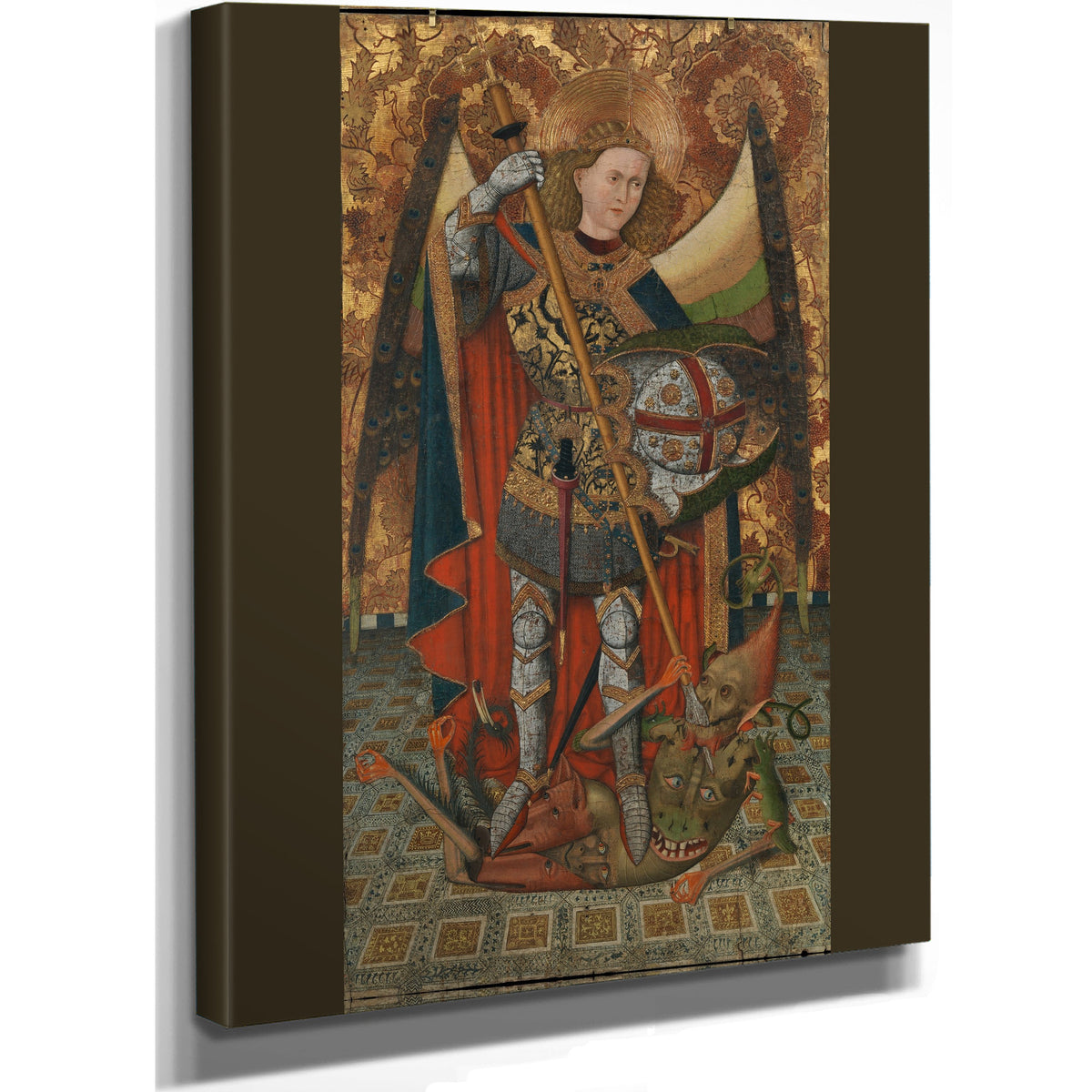 Saint Michael 5 By Master of Belmonte