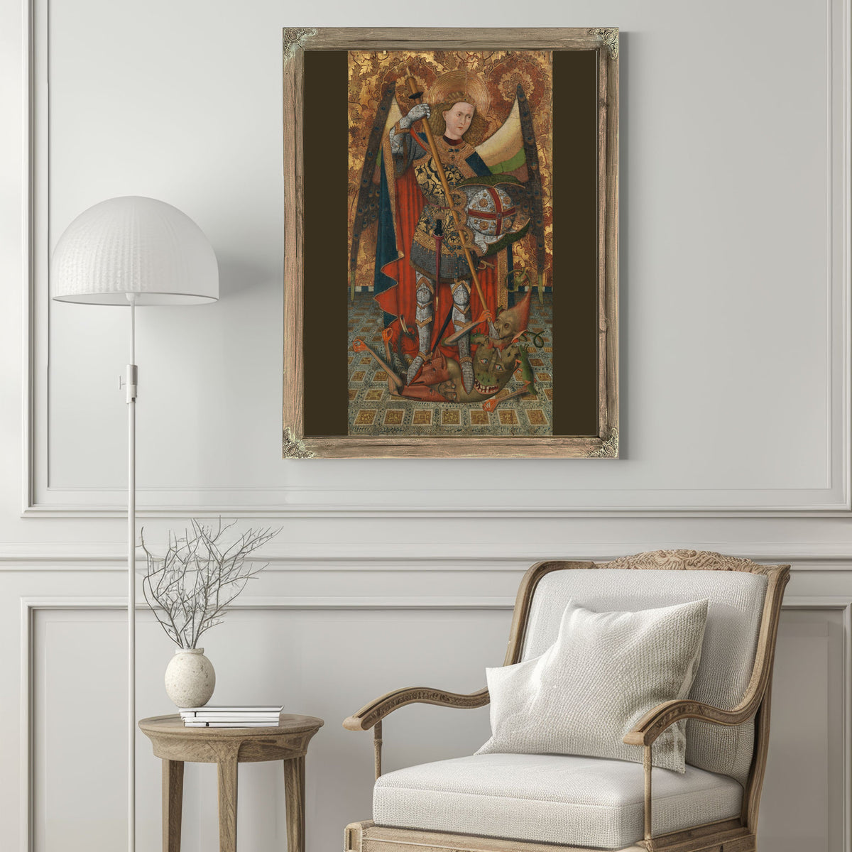Saint Michael 5 By Master of Belmonte