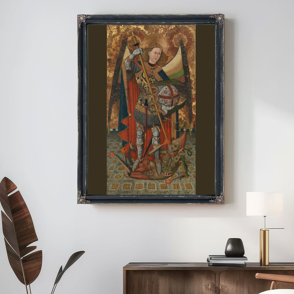 Saint Michael 5 By Master of Belmonte