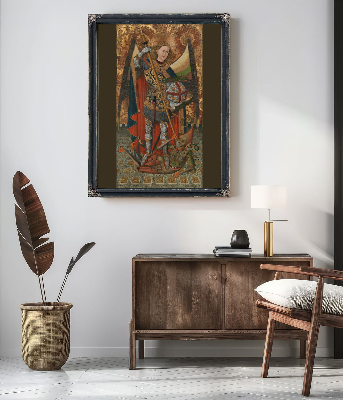Saint Michael 5 By Master of Belmonte