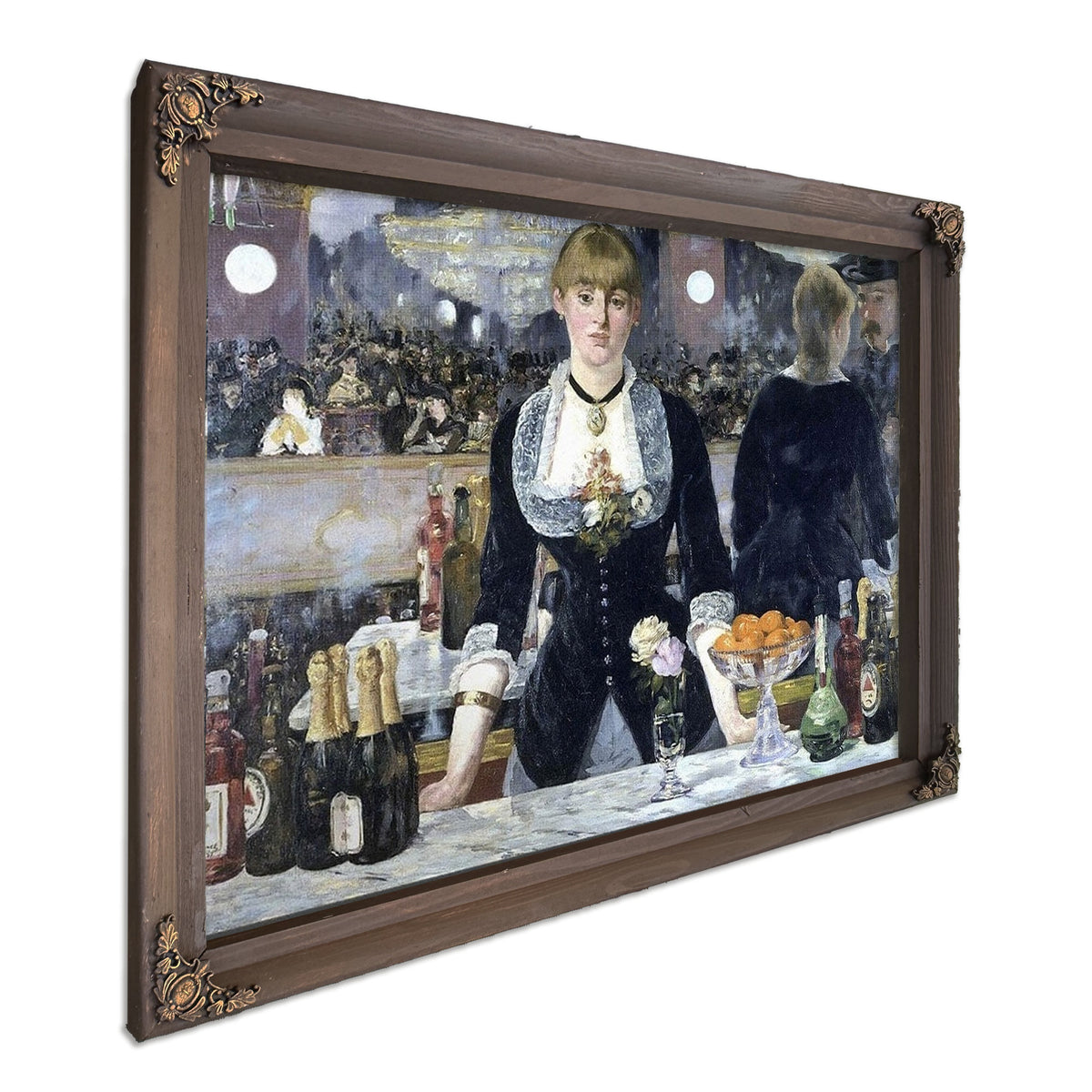 A Bar At The Folies Bergere By Edouard Manet