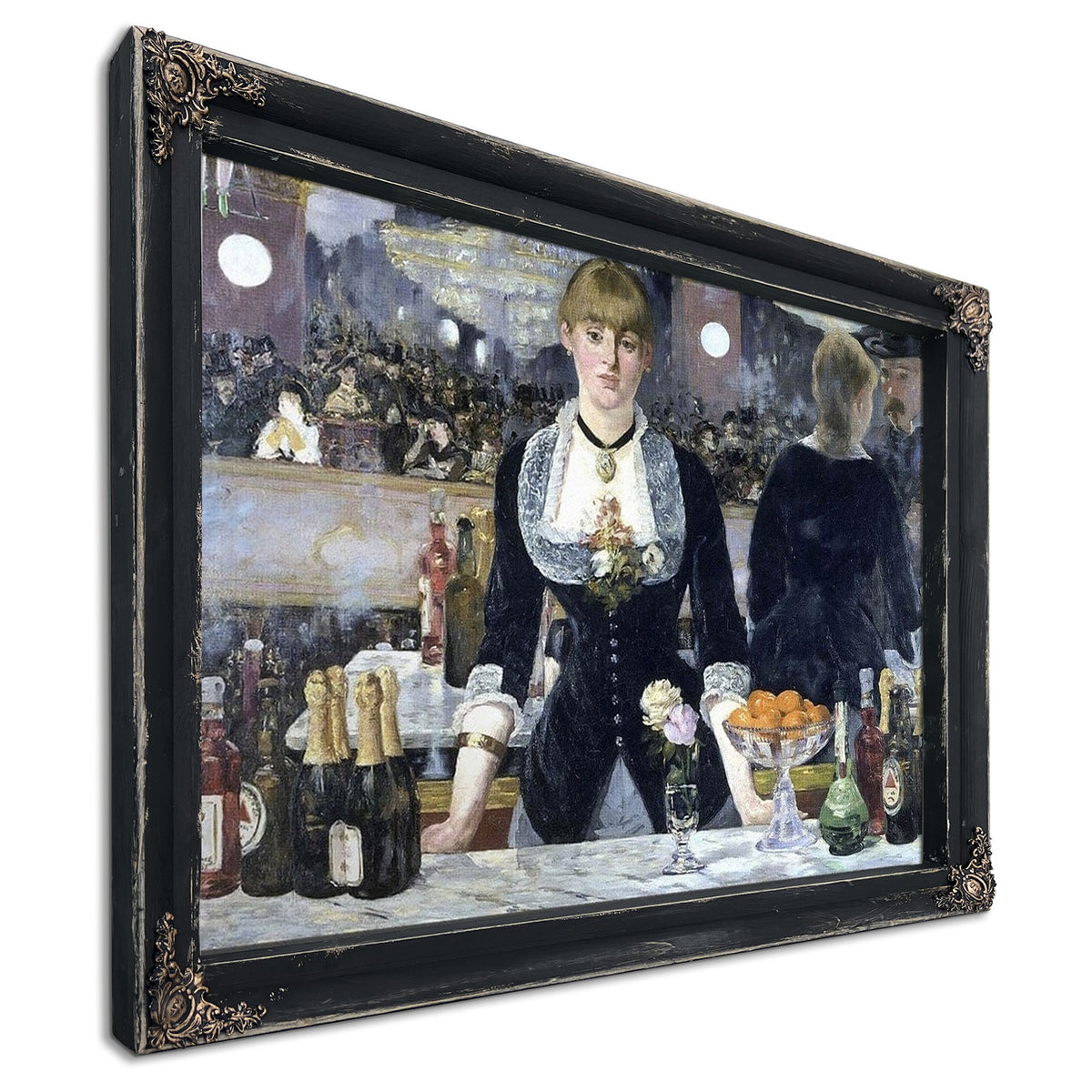 A Bar At The Folies Bergere By Edouard Manet