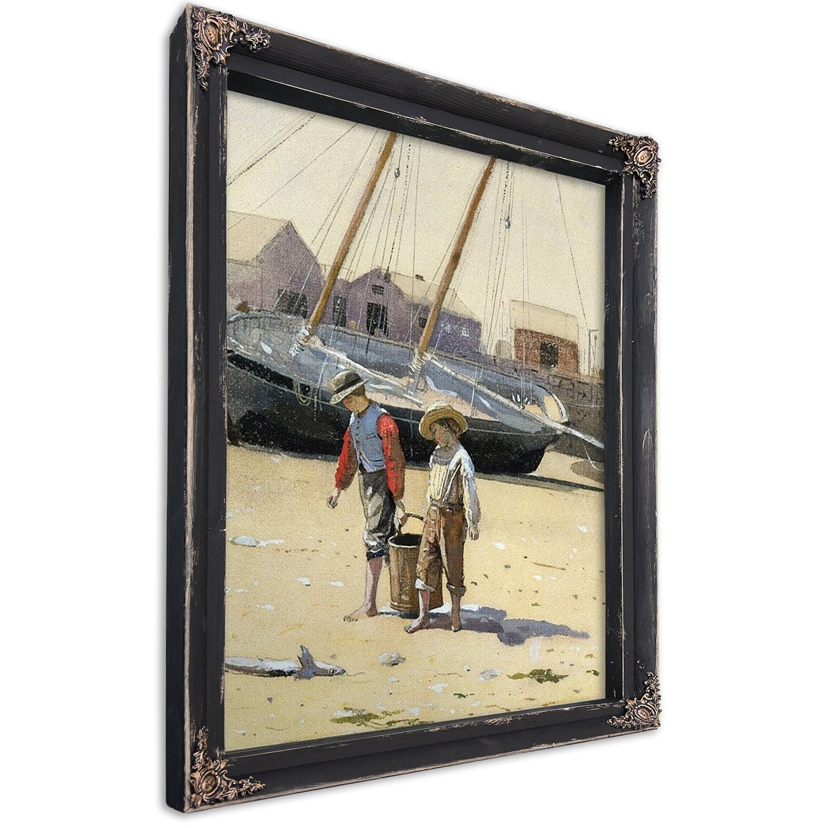 A Basket Of Clams By Winslow Homer