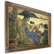 A Canoe (Tahitian Family) By Paul Gauguin