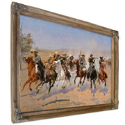 A Dash For The Timber by Frederic Remington