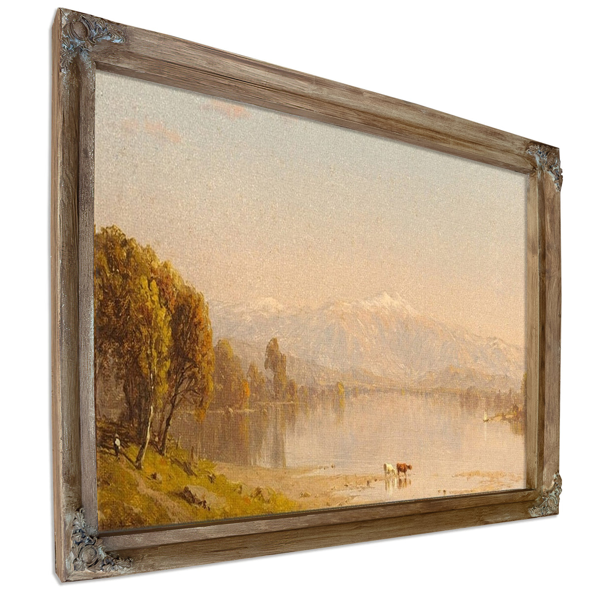 A Dreamy Day In New England By Sanford Robinson Gifford