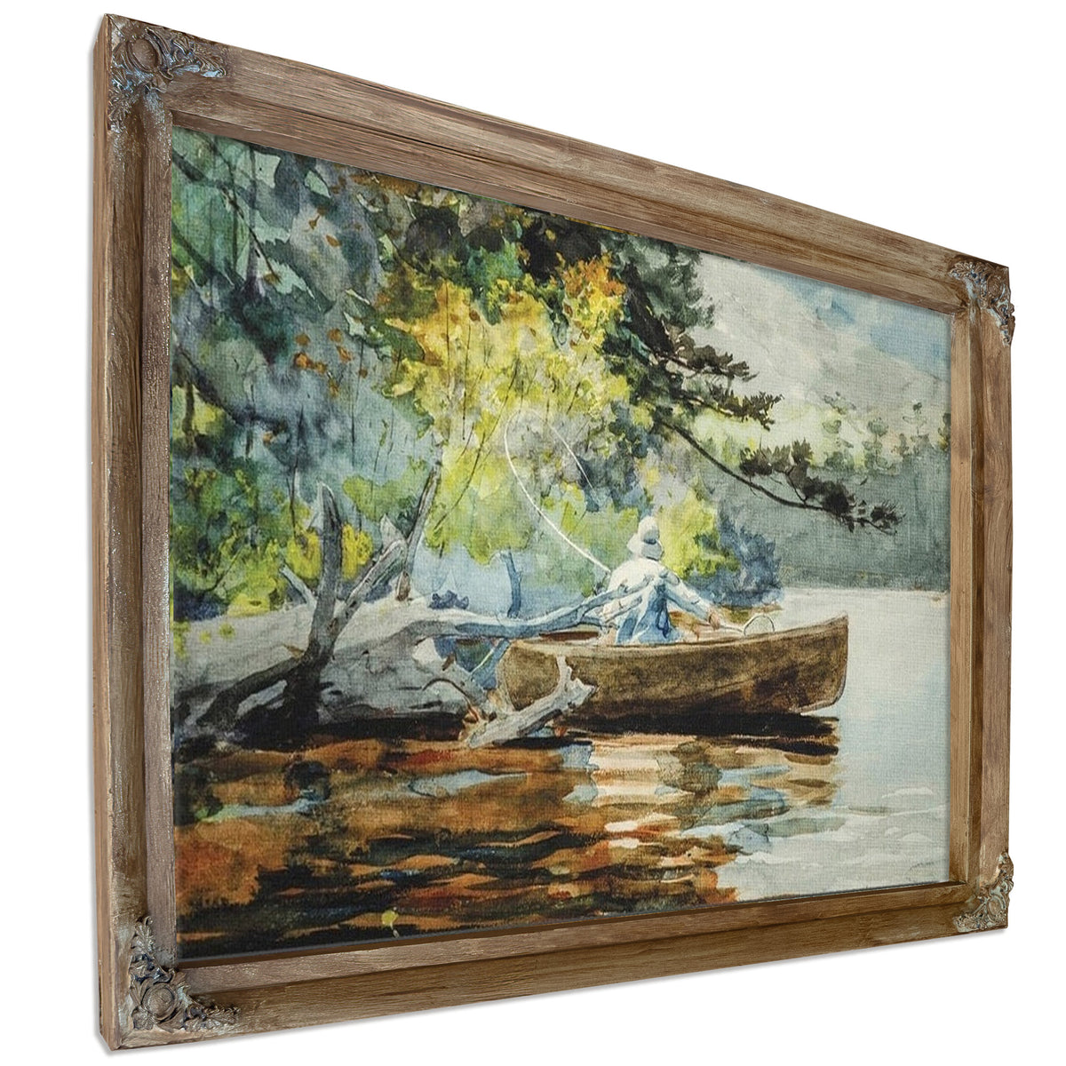 A Good One, Adirondacks By Winslow Homer