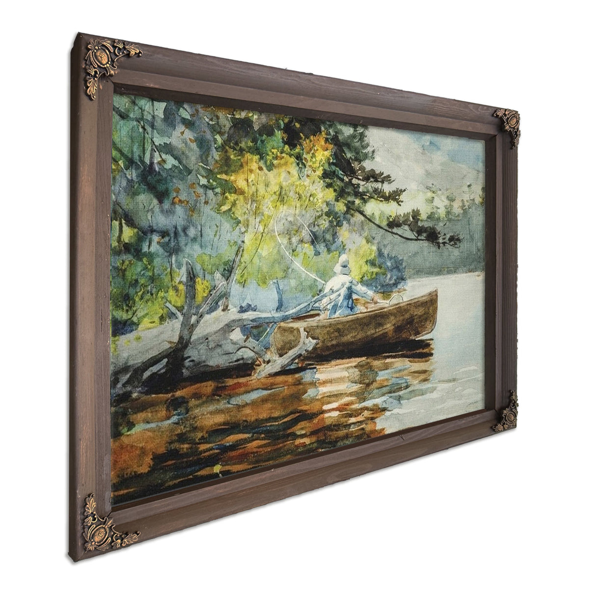 A Good One, Adirondacks By Winslow Homer
